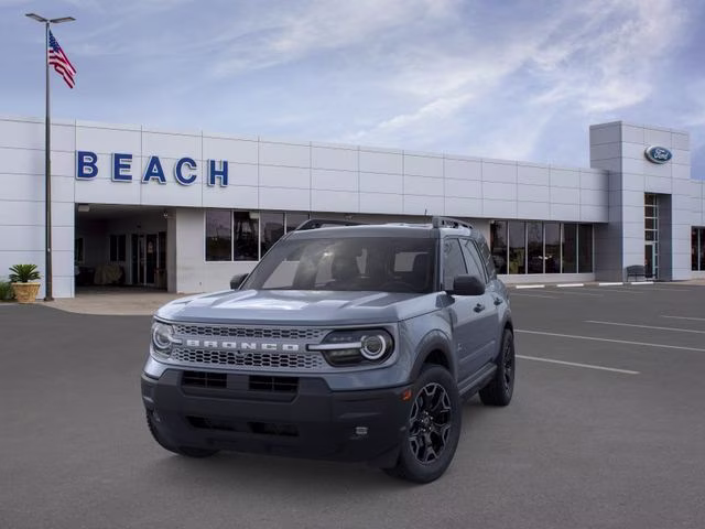 2026 Azure Gray Metallic Ford Bronco Sport Outer Banks 4X4 SUV