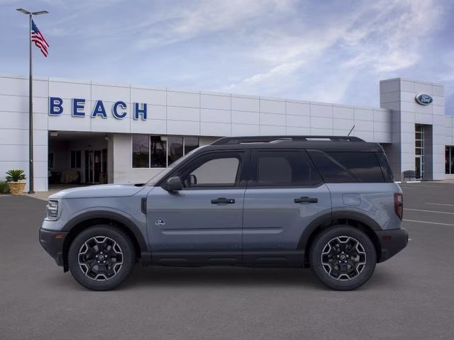 2026 Azure Gray Metallic Ford Bronco Sport Outer Banks 4X4 SUV