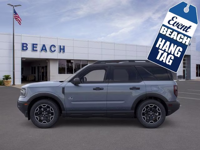 2026 Azure Gray Metallic Ford Bronco Sport Outer Banks 4X4 SUV