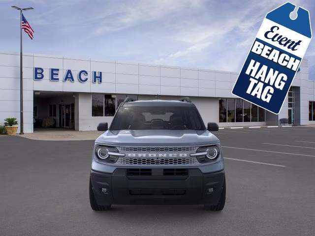 2026 Azure Gray Metallic Ford Bronco Sport Outer Banks 4X4 SUV