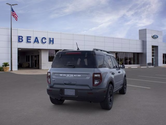 2026 Azure Gray Metallic Ford Bronco Sport Outer Banks 4X4 SUV