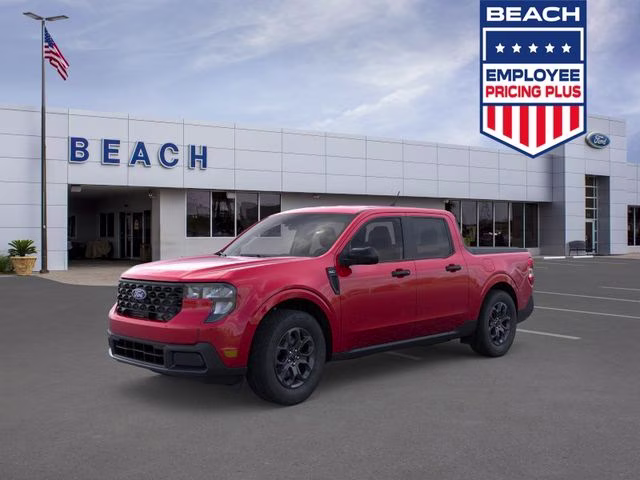 2026 Ruby Red Metallic Tinted Clearcoat Ford Maverick XLT AWD Truck
