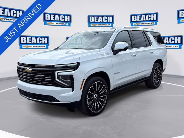 2026 Polar White Tricoat Chevrolet Tahoe High Country 4X4 SUV