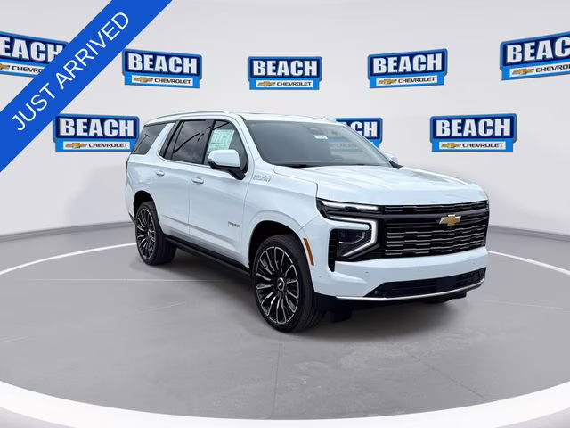 2026 Polar White Tricoat Chevrolet Tahoe High Country 4X4 SUV