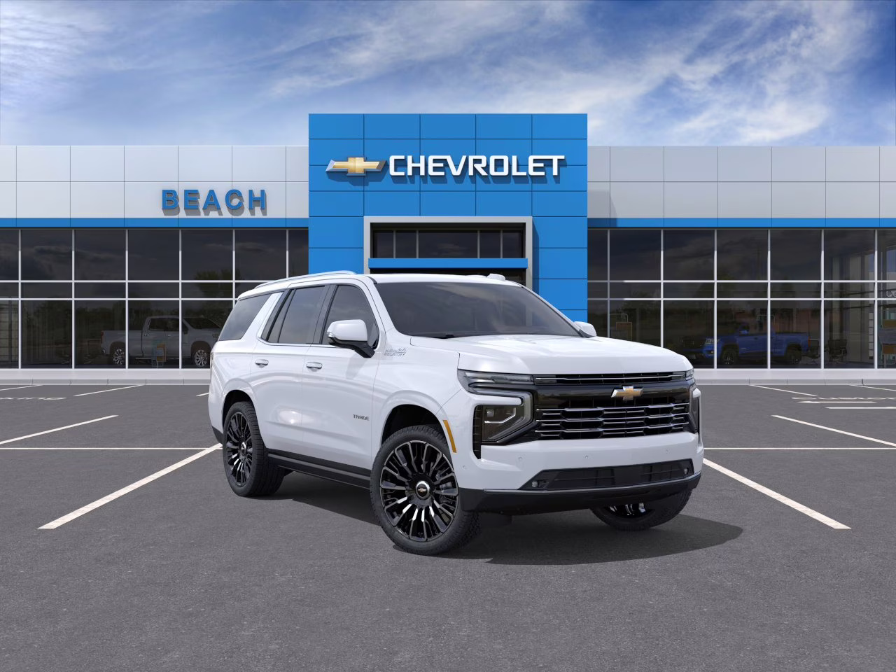 2026 Polar White Tricoat Chevrolet Tahoe High Country 4X4 SUV