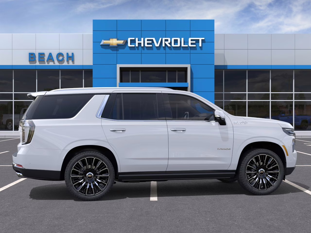 2026 Polar White Tricoat Chevrolet Tahoe High Country 4X4 SUV