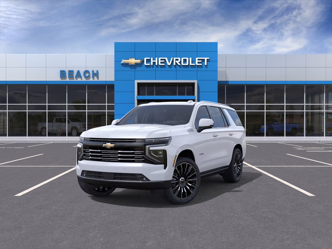 2026 Polar White Tricoat Chevrolet Tahoe High Country 4X4 SUV