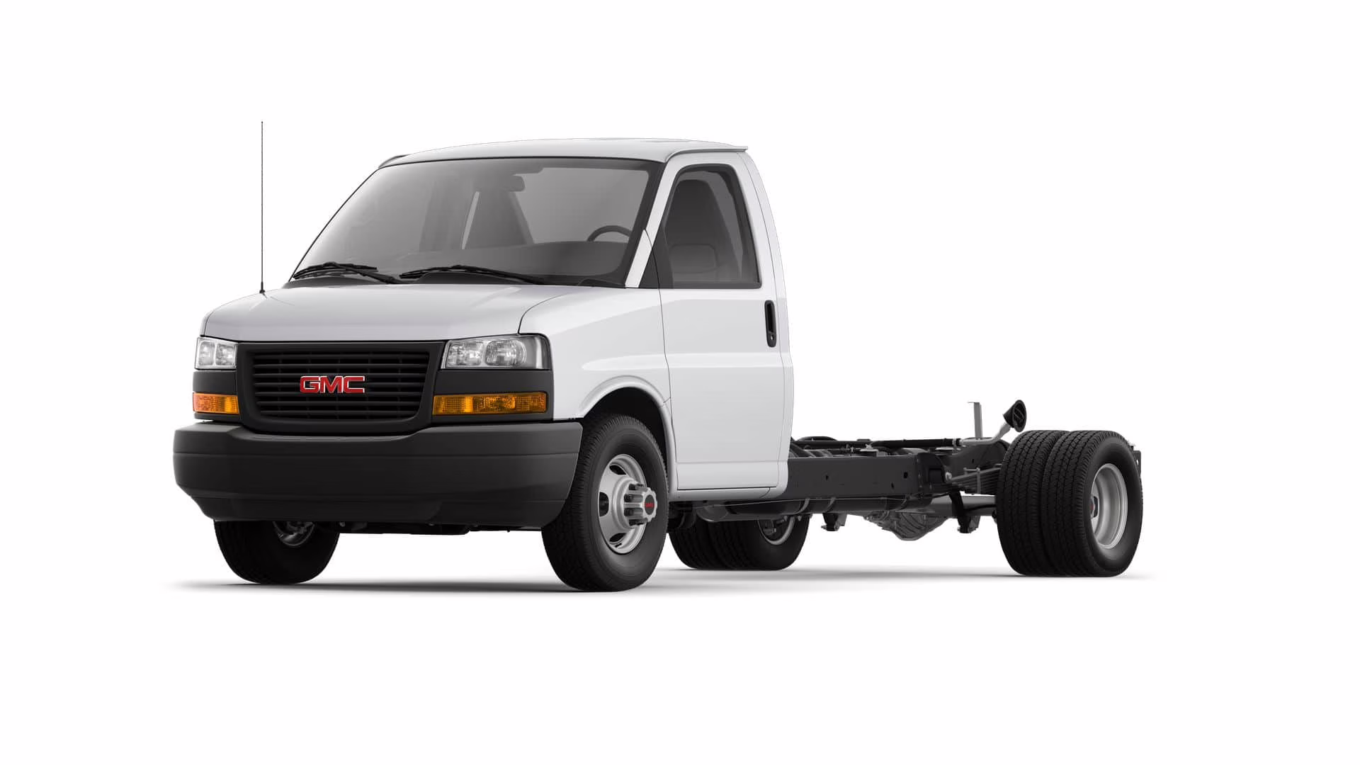 2026 Summit White GMC Savana Cutaway 3500 1WT RWD Long Wheelbase