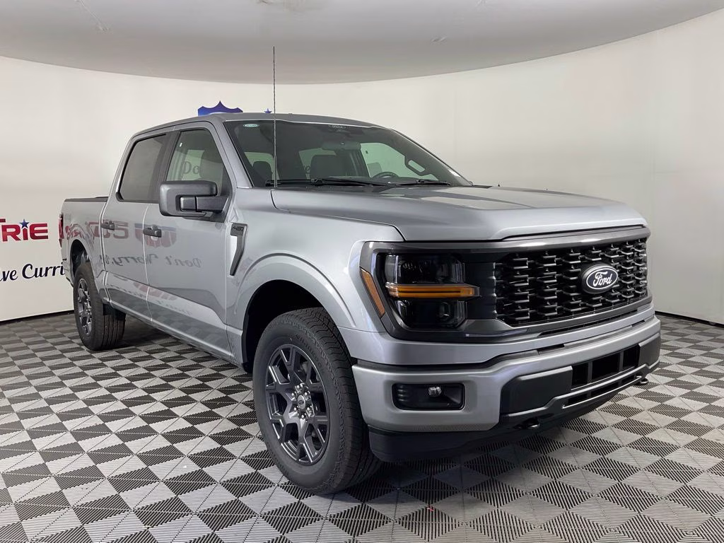 2026 Silver Metallic Ford F-150 STX 4X4 Truck
