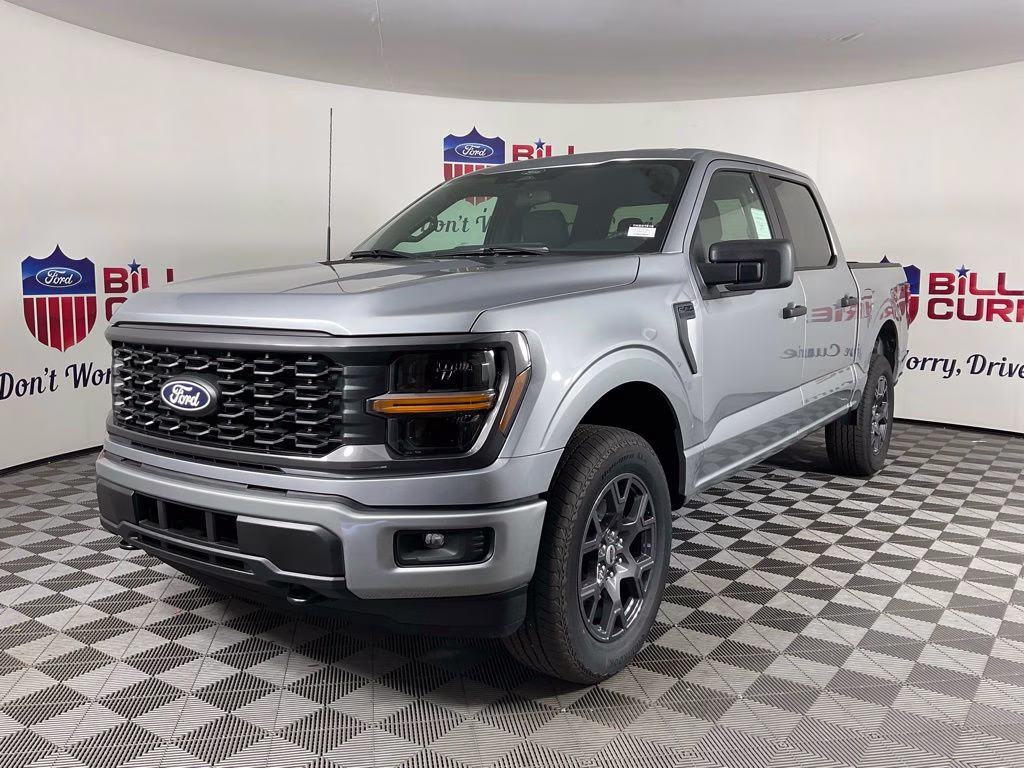 2026 Silver Metallic Ford F-150 STX 4X4 Truck