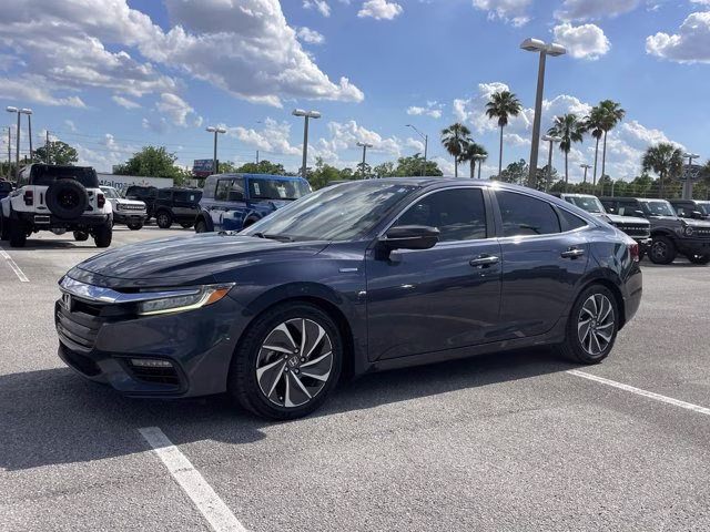2020 Cosmic Blue Metallic Honda Insight Touring FWD Sedan