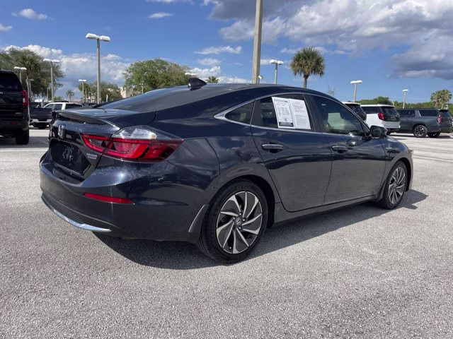 2020 Cosmic Blue Metallic Honda Insight Touring FWD Sedan