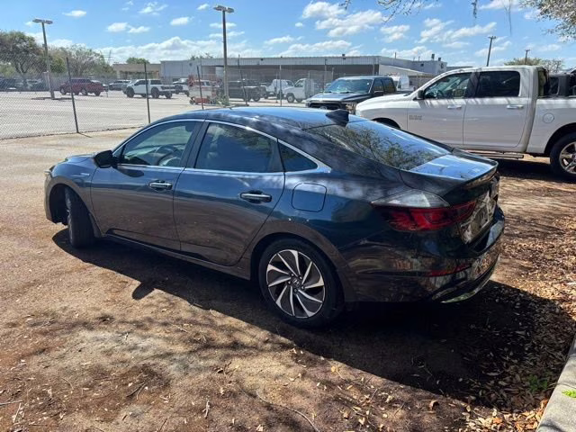 2020 Cosmic Blue Metallic Honda Insight Touring FWD Sedan