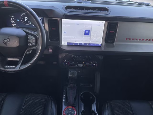 2023 Shadow Black Ford Bronco Raptor 4X4 Convertible