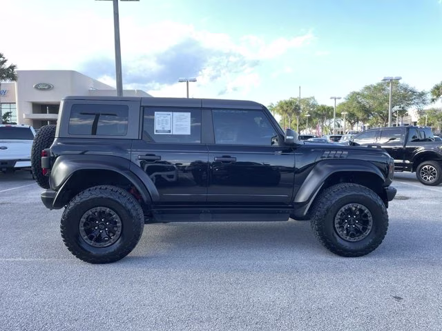 2023 Shadow Black Ford Bronco Raptor 4X4 Convertible