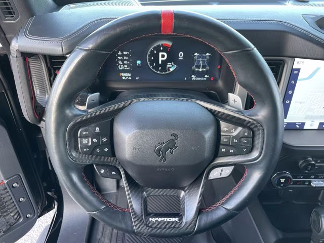 2023 Shadow Black Ford Bronco Raptor 4X4 Convertible
