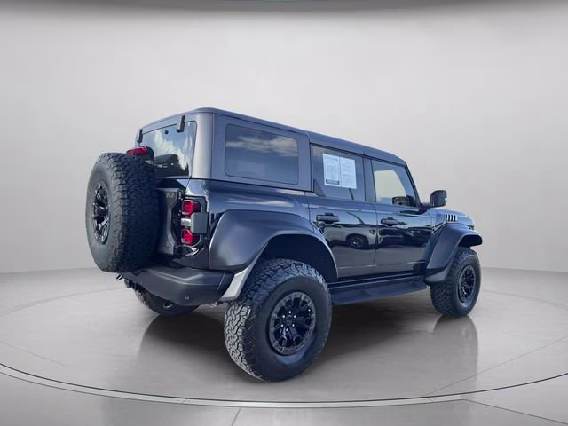 2023 Shadow Black Ford Bronco Raptor 4X4 Convertible