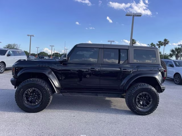 2023 Shadow Black Ford Bronco Raptor 4X4 Convertible
