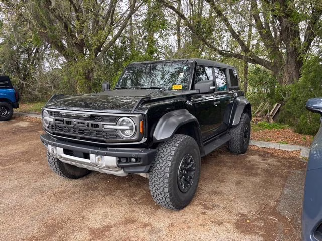2023 Shadow Black Ford Bronco Raptor 4X4 Convertible