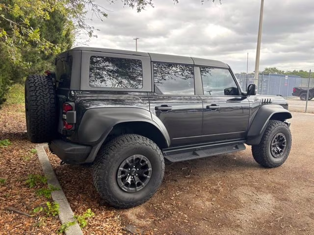 2023 Shadow Black Ford Bronco Raptor 4X4 Convertible