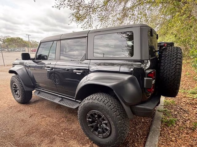 2023 Shadow Black Ford Bronco Raptor 4X4 Convertible