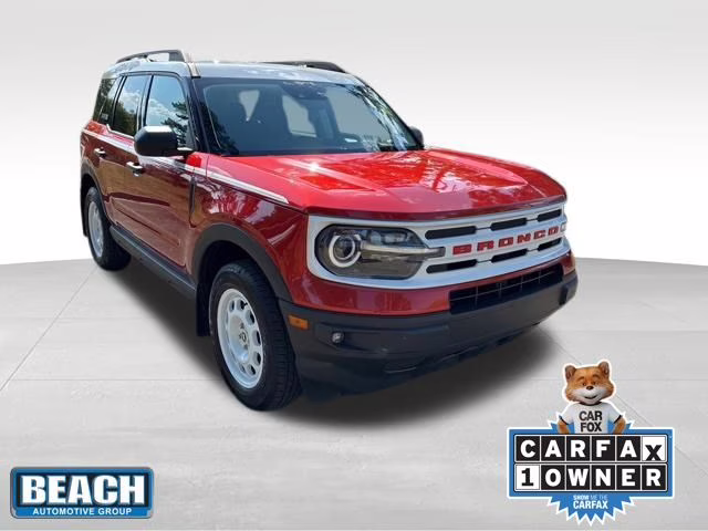 2023 Chili Pepper Red Ford Bronco Sport Heritage 4X4 SUV