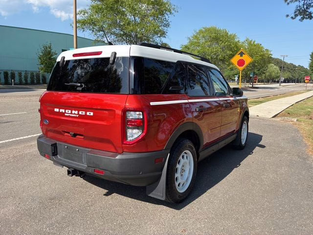 2023 Chili Pepper Red Ford Bronco Sport Heritage 4X4 SUV