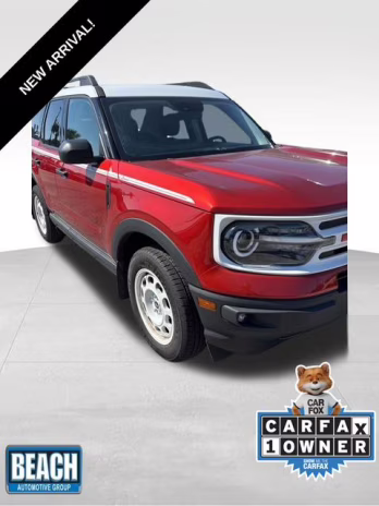 2023 Chili Pepper Red Ford Bronco Sport Heritage 4X4 SUV