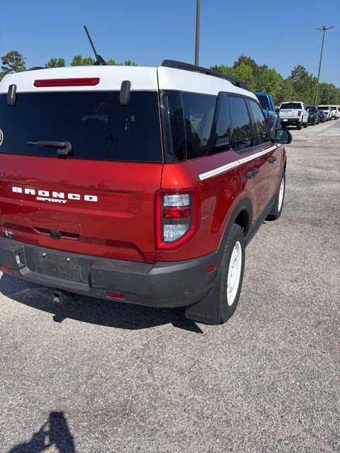 2023 Chili Pepper Red Ford Bronco Sport Heritage 4X4 SUV