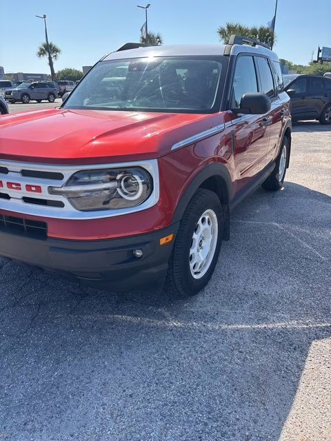 2023 Chili Pepper Red Ford Bronco Sport Heritage 4X4 SUV