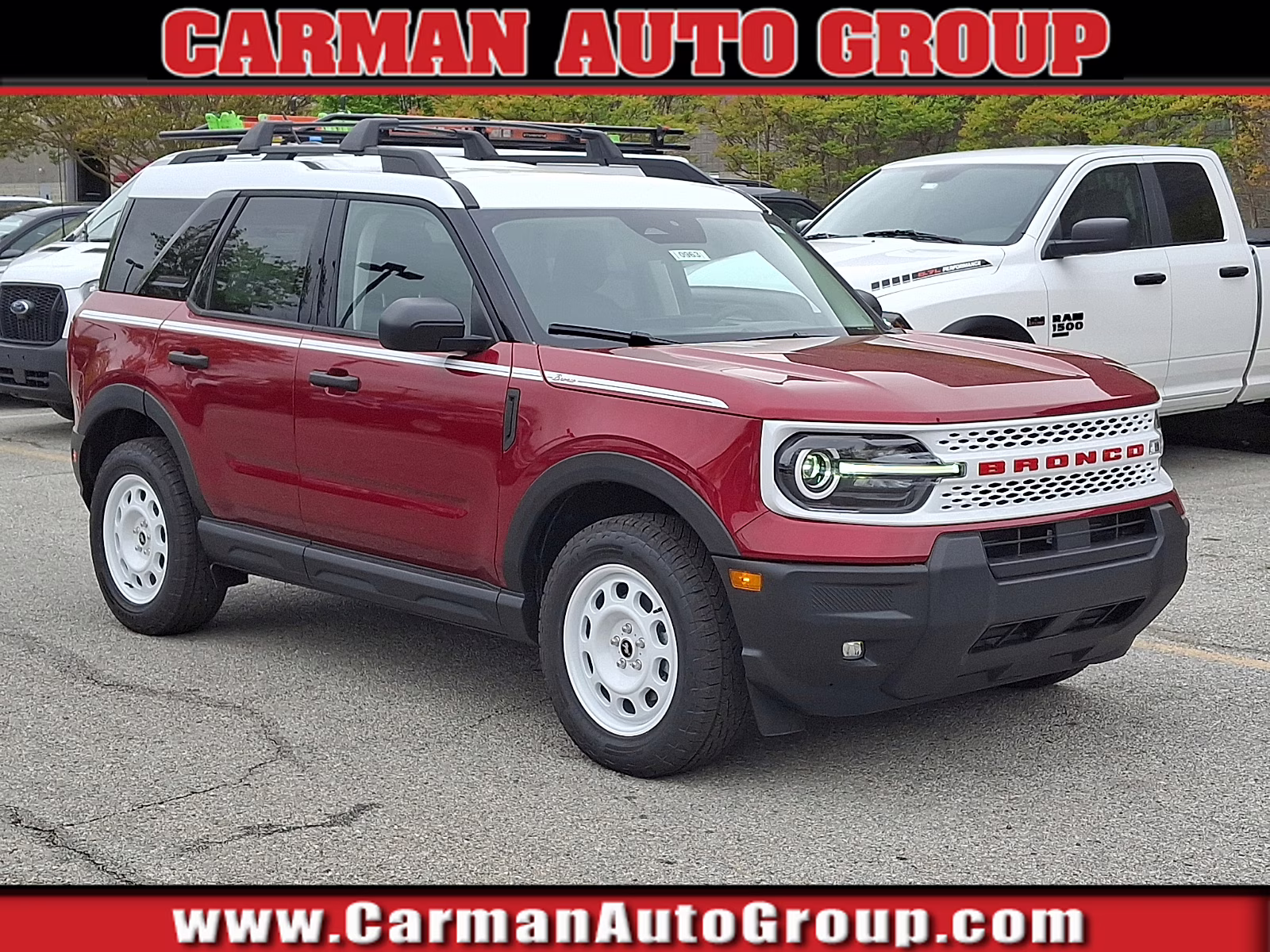 2026 Ruby Red Metallic Tinted Clearcoat - RR Ford Bronco Sport Heritage 4X4