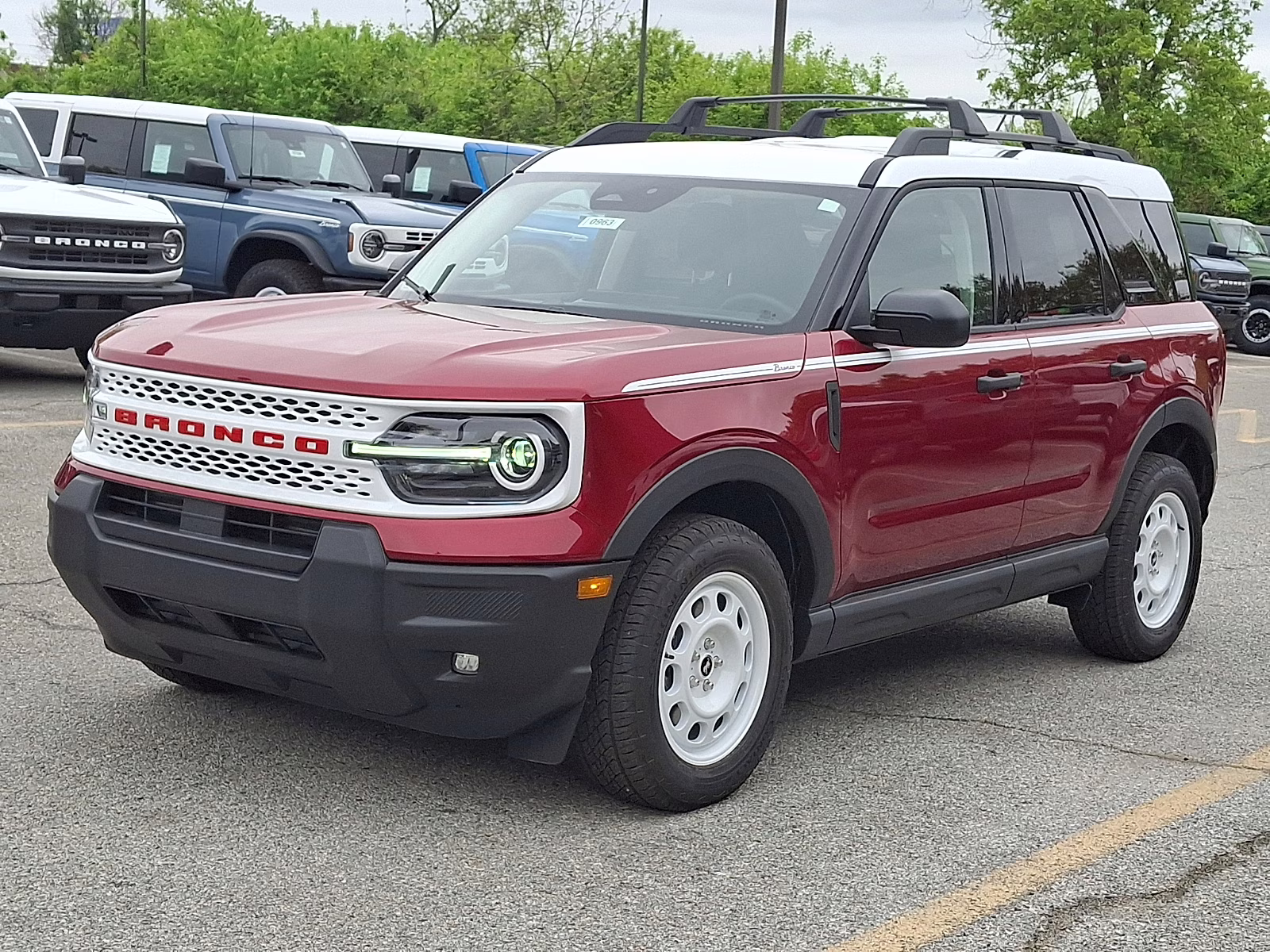 2026 Ruby Red Metallic Tinted Clearcoat - RR Ford Bronco Sport Heritage 4X4