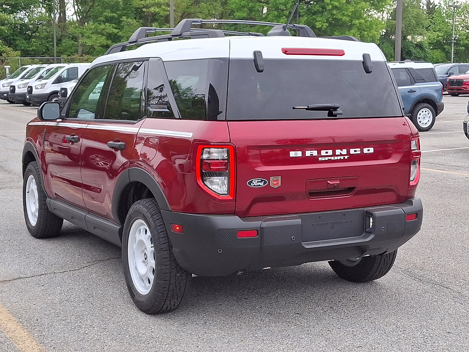 2026 Ruby Red Metallic Tinted Clearcoat - RR Ford Bronco Sport Heritage 4X4