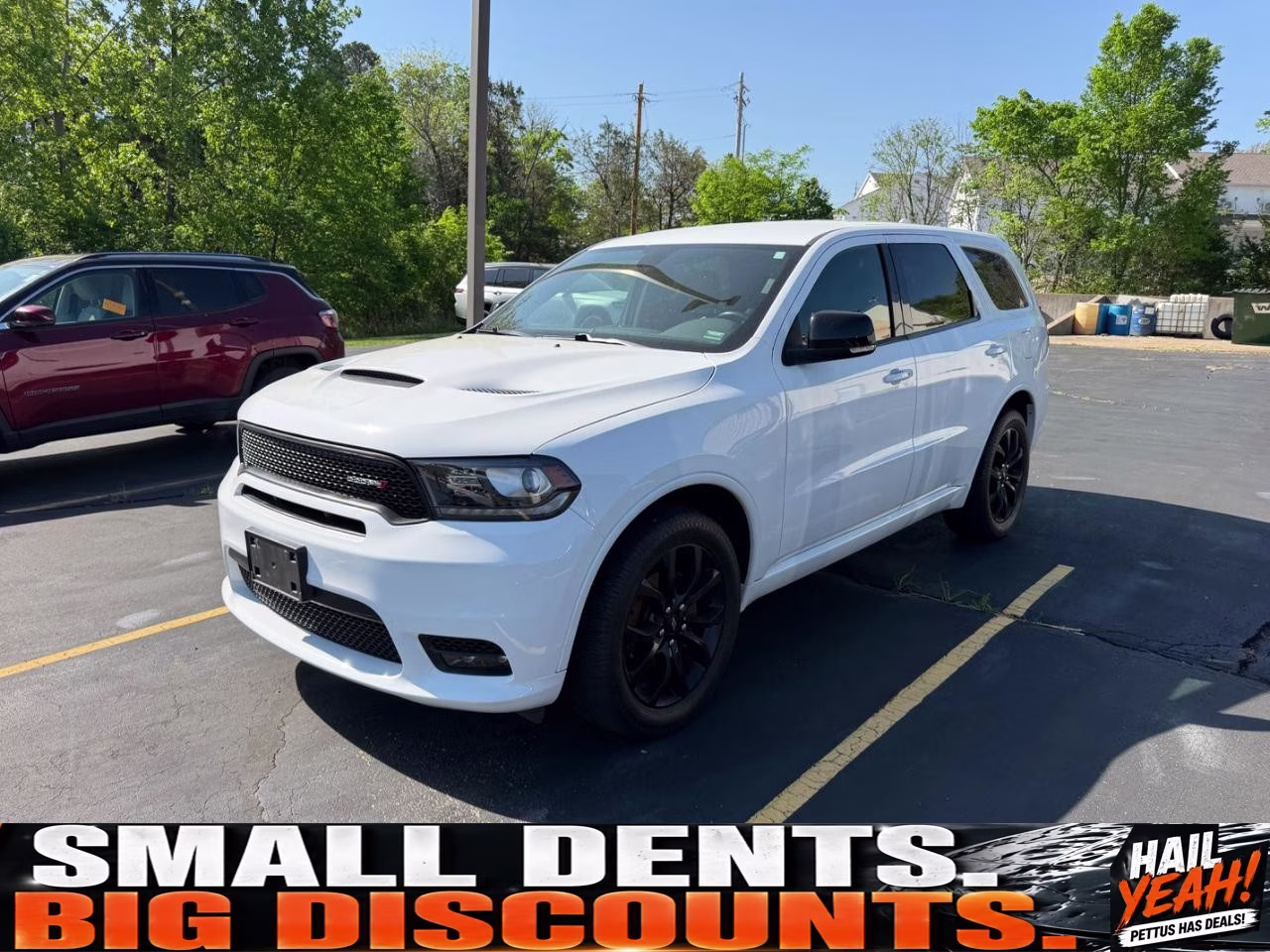 2020 White Knuckle Clearcoat Dodge Durango GT Plus AWD SUV
