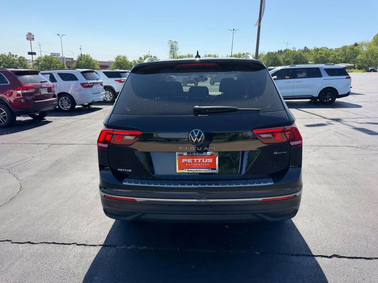 2024 Deep Black Pearl Volkswagen Tiguan 2.0T Wolfsburg Edition AWD SUV