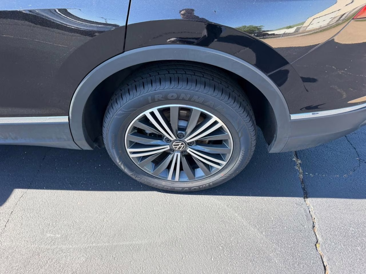 2024 Deep Black Pearl Volkswagen Tiguan 2.0T Wolfsburg Edition AWD SUV