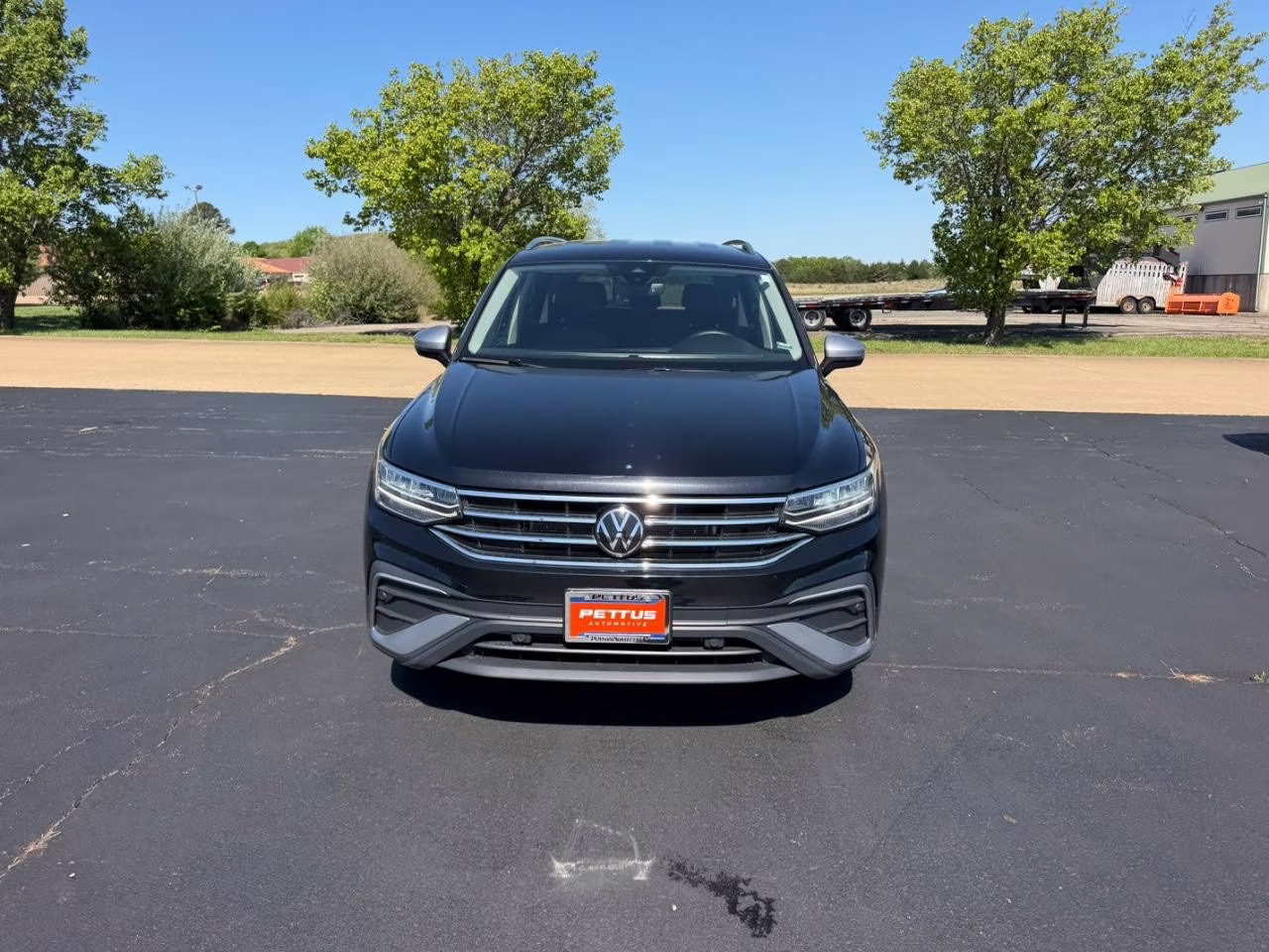 2024 Deep Black Pearl Volkswagen Tiguan 2.0T Wolfsburg Edition AWD SUV