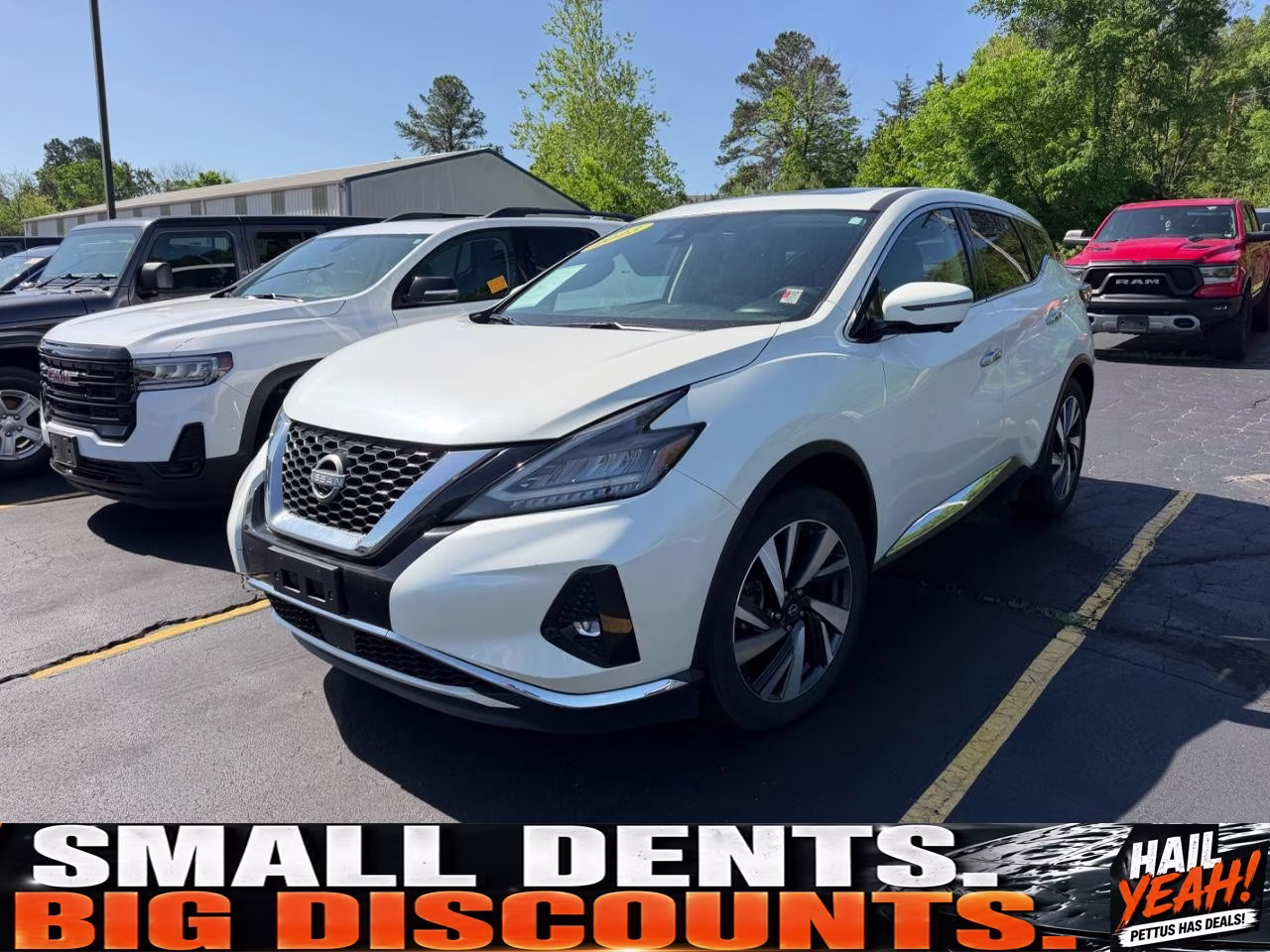2023 Pearl White Tricoat Nissan Murano SL AWD SUV