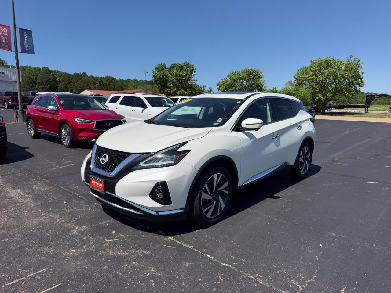 2023 Pearl White Tricoat Nissan Murano SL AWD SUV