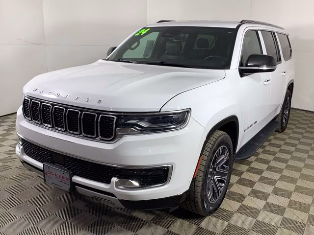 2024 Bright White Clearcoat Jeep Wagoneer L Series II 4X4 SUV