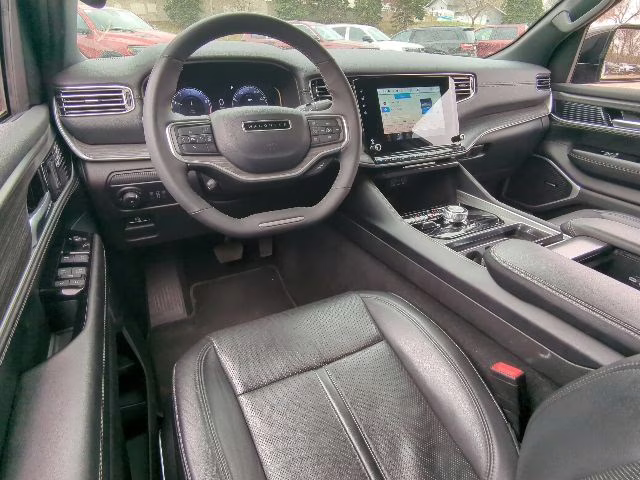 2024 Bright White Clearcoat Jeep Wagoneer L Series II 4X4 SUV
