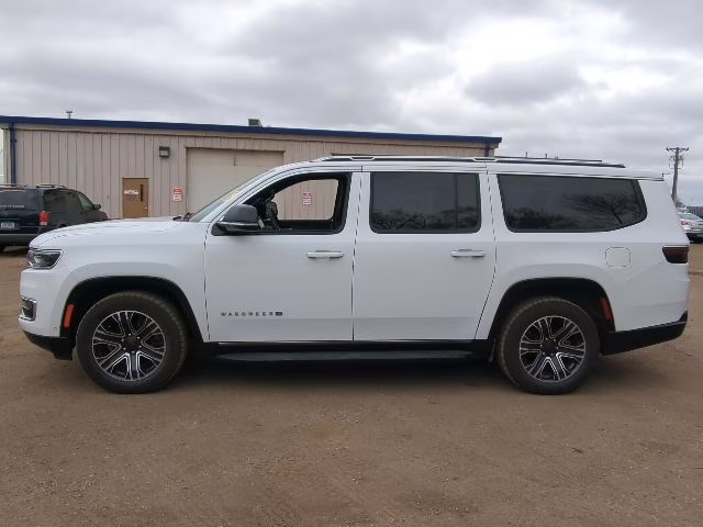 2024 Bright White Clearcoat Jeep Wagoneer L Series II 4X4 SUV
