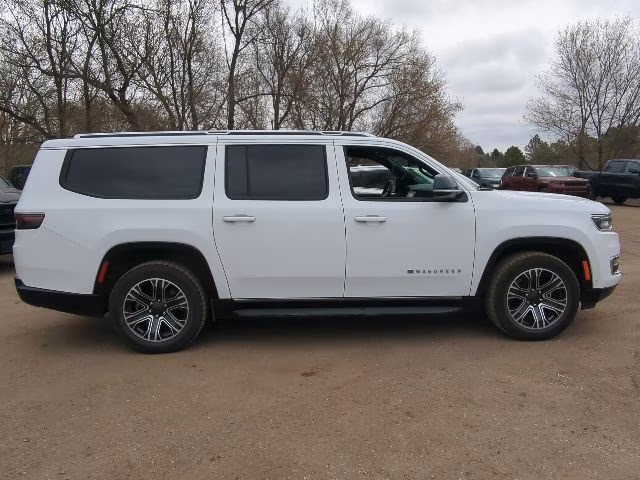 2024 Bright White Clearcoat Jeep Wagoneer L Series II 4X4 SUV