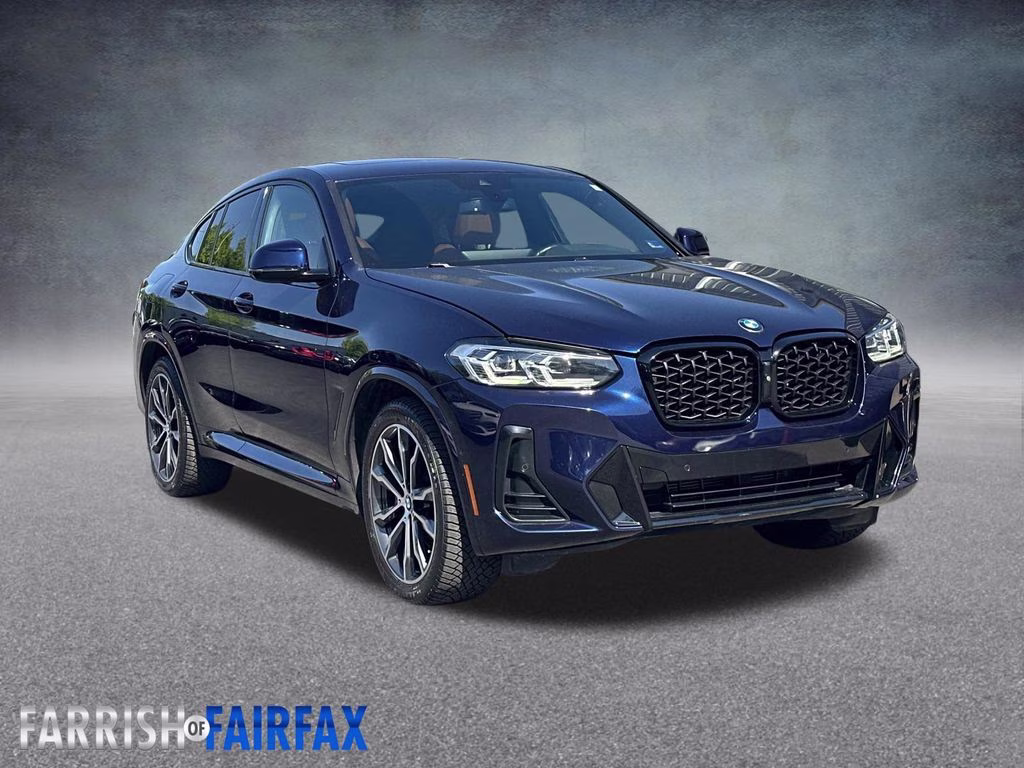 2022 Tanzanite Blue II Metallic BMW X4 xDrive30i AWD SUV