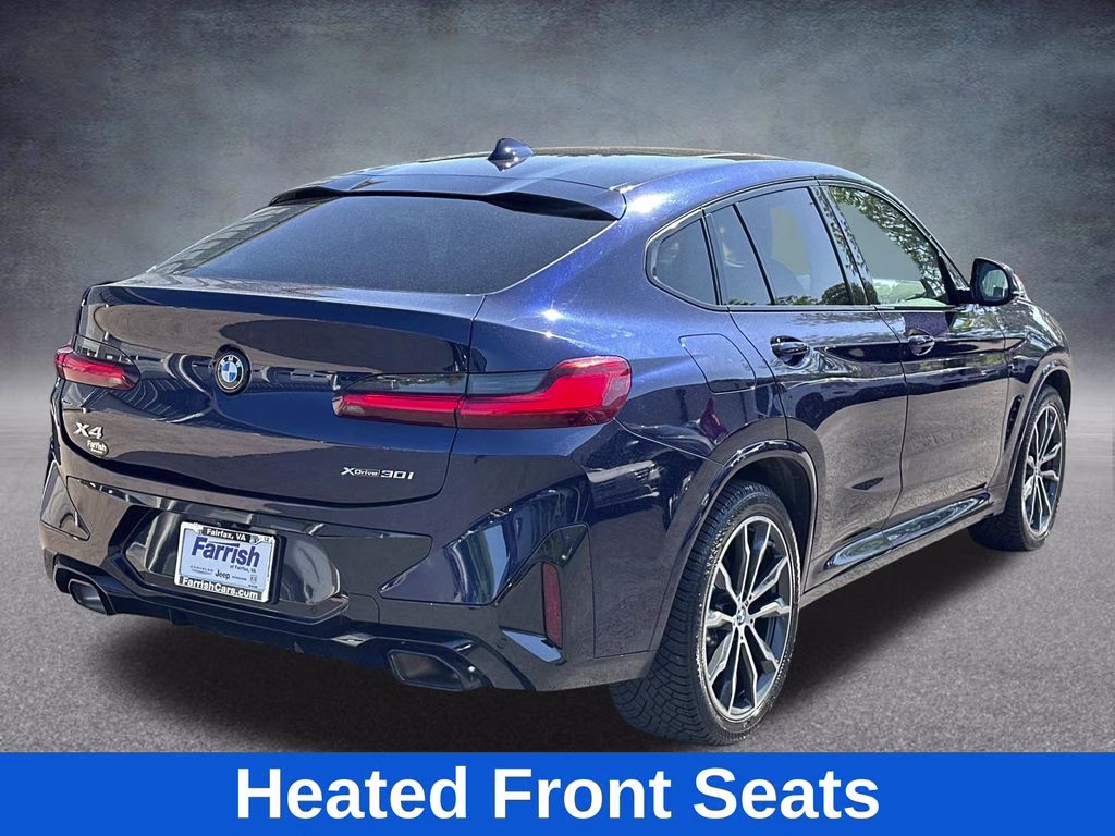 2022 Tanzanite Blue II Metallic BMW X4 xDrive30i AWD SUV