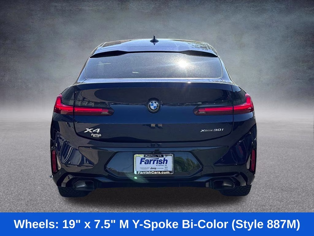 2022 Tanzanite Blue II Metallic BMW X4 xDrive30i AWD SUV