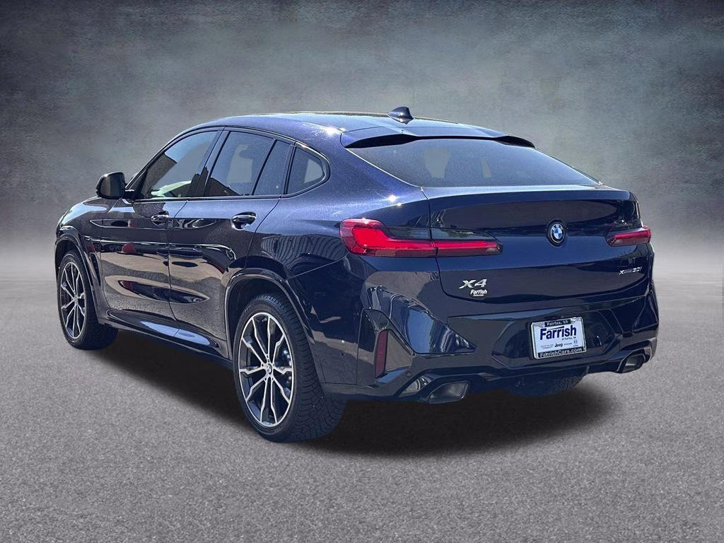 2022 Tanzanite Blue II Metallic BMW X4 xDrive30i AWD SUV