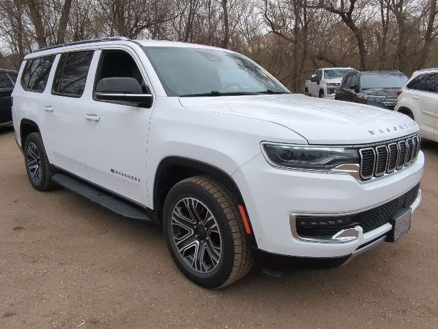 2024 Bright White Clearcoat Jeep Wagoneer L Series II 4X4 SUV