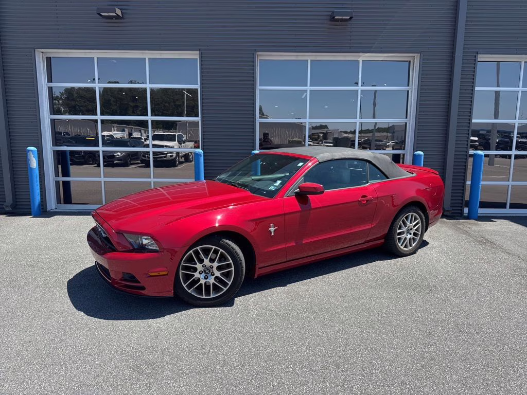 2013 Red Candy Metallic Tinted Clearcoat Ford Mustang V6 Premium RWD Convertible