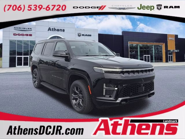 2026 High Gloss Black Jeep Grand Wagoneer Upland 4X4 SUV